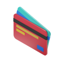 a 3d illustration of a credit card for capitalize